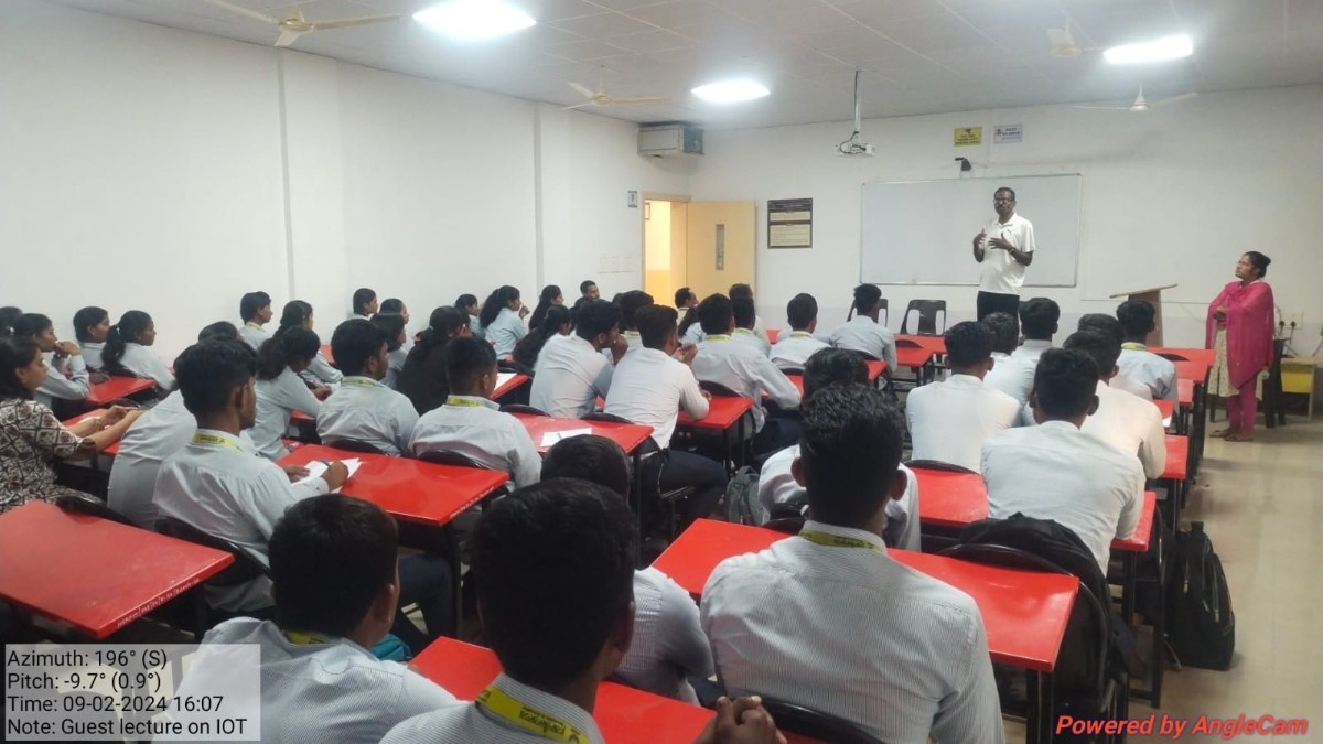 Guest Lecture on IoT by IIT Professor