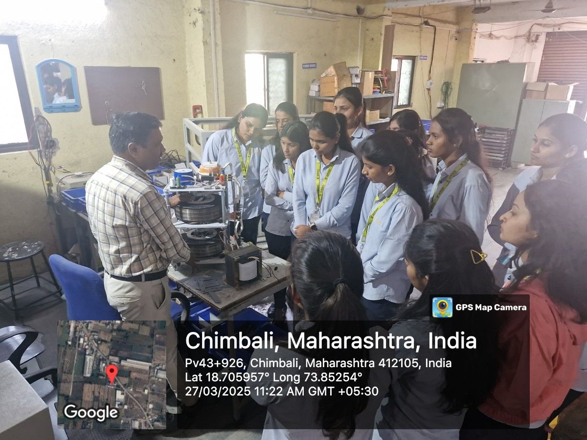 Industrial Visit of Electrical Engineering student at at Enrich Pvt Ltd  2025