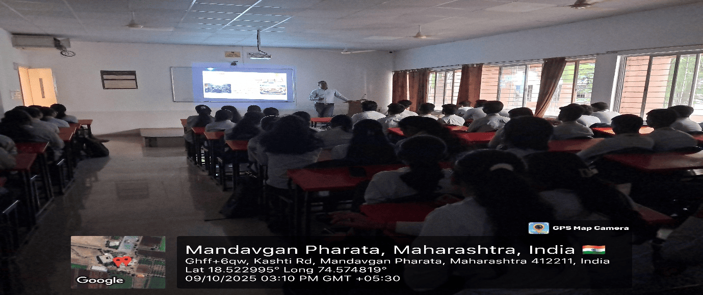 Guest Lecture on Automation in Industry & Correlation with Core Subjects by Mr. Aniket Patil & Mrs.Poonam Patil From Supa 