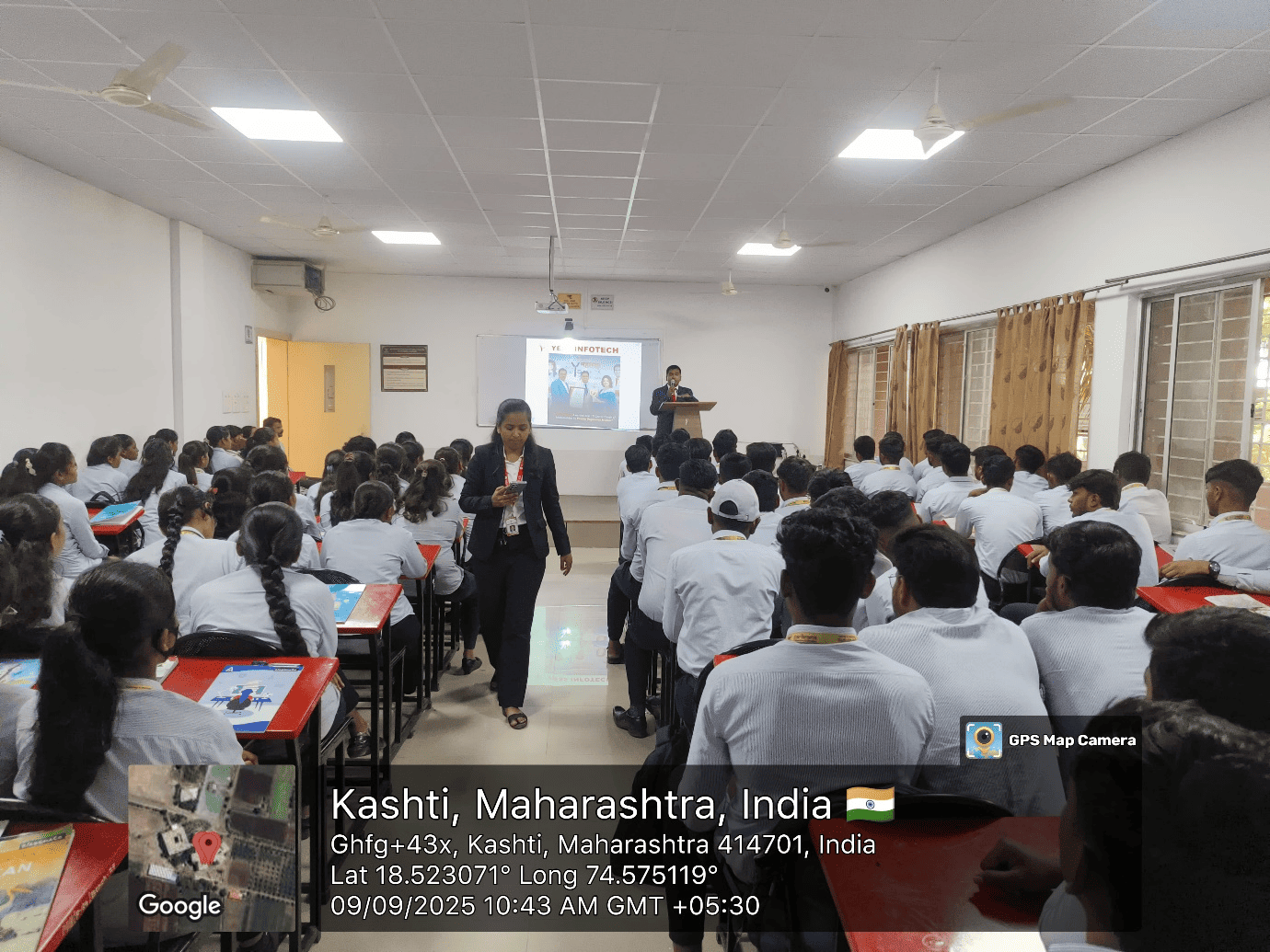 Guest Lecture on Future of IT Career by Mr. Sandip Bhutare , Yess InfoTech 