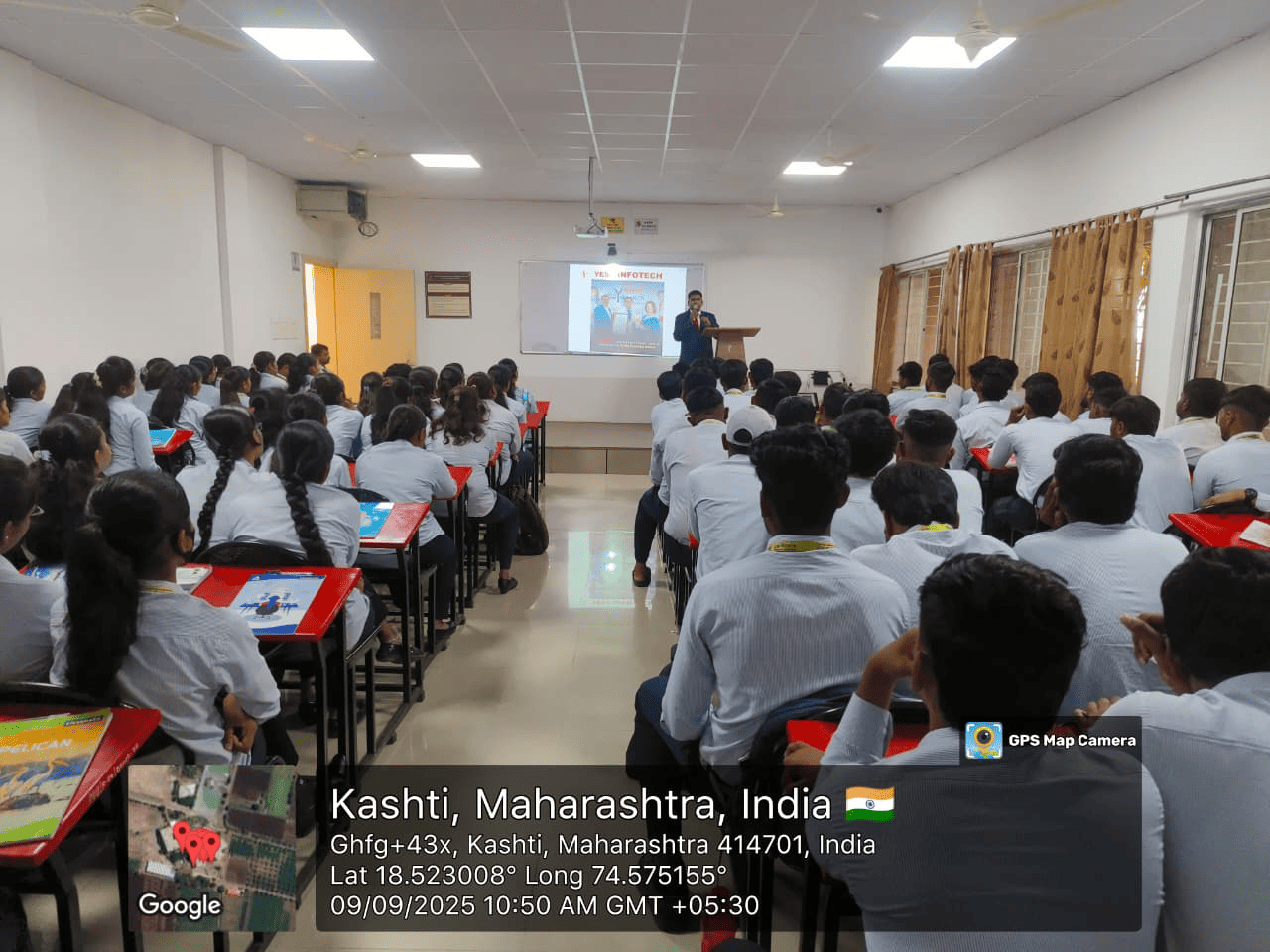 Guest Lecture on Future of IT Career by Mr. Sandip Bhutare , Yess InfoTech 